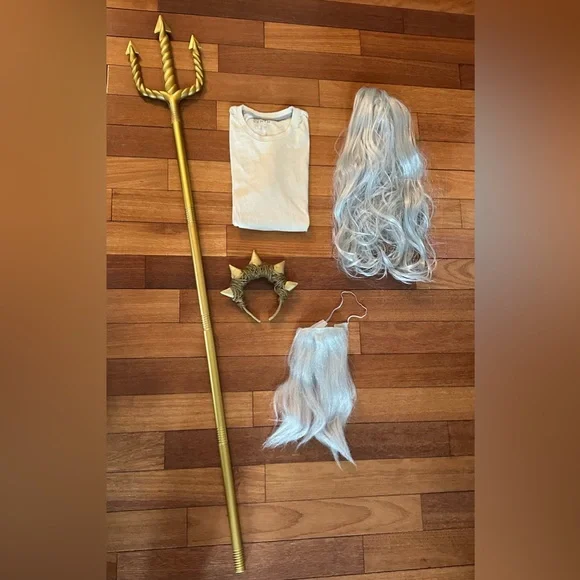 King Triton costume accessories. Aqua man, Neptune - Picture 9 of 9